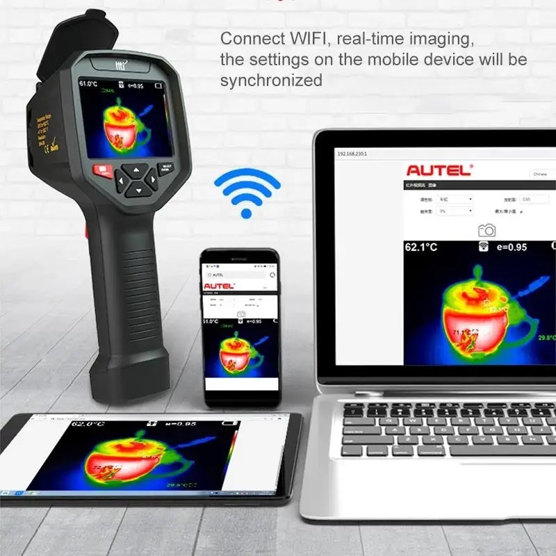 كاميرا حرارية محمولة باليد بدق - مراجعة Thermal Imaging Camera Pcb Repair وسعره