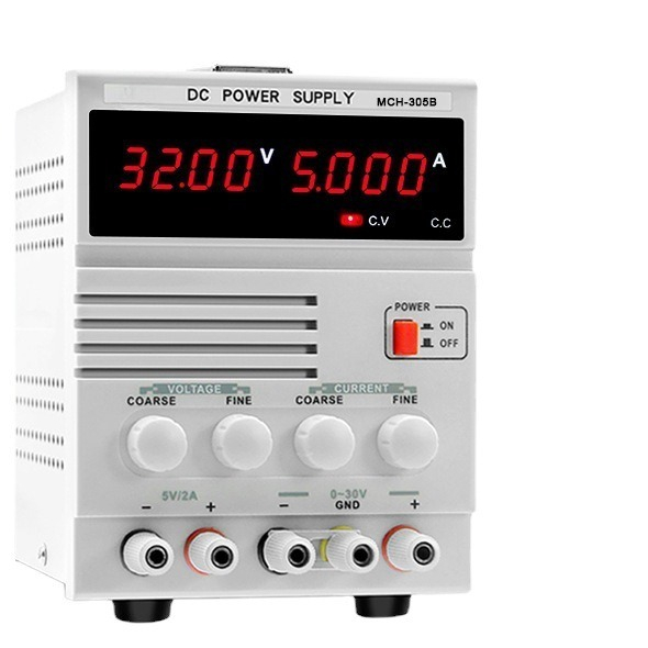 مزود طاقة تيار مستمر خطي قابل  - مراجعة Linear Lab Power Supply Adjustable وسعره